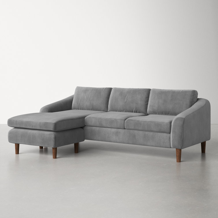 AllModern Lana 86" Wide Reversible Sofa & Chaise Wayfair